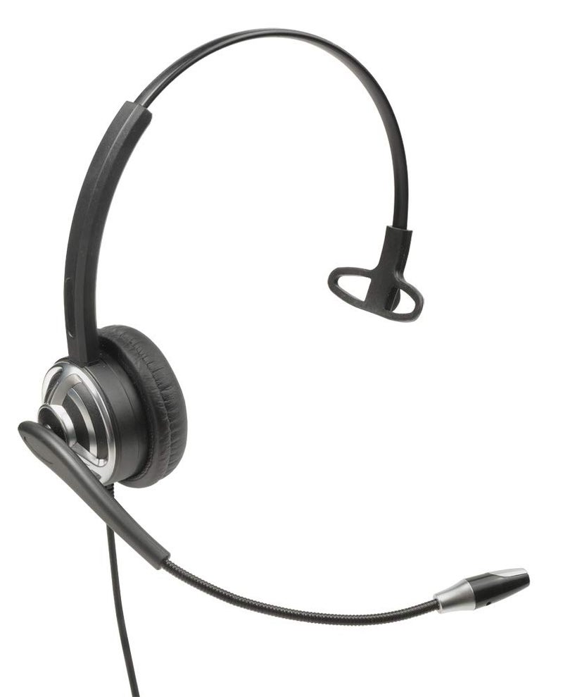 ECS WordCommander USB Voice Recognition Headset, Single Ear, Noise-Cancelling Boom Mic, Premium in-Line Sound Card, Pro-Flex Wire, Ideal for Voice-to-Text, Superior Audio Quality, Comfortable Fit - Image 2